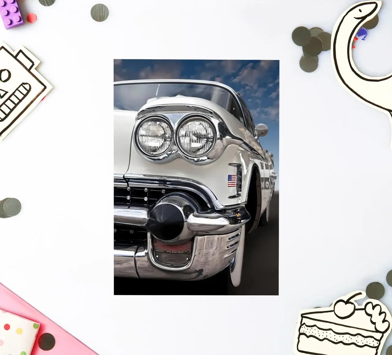 Oldtimer Oldtimer Sticker von Delaplane