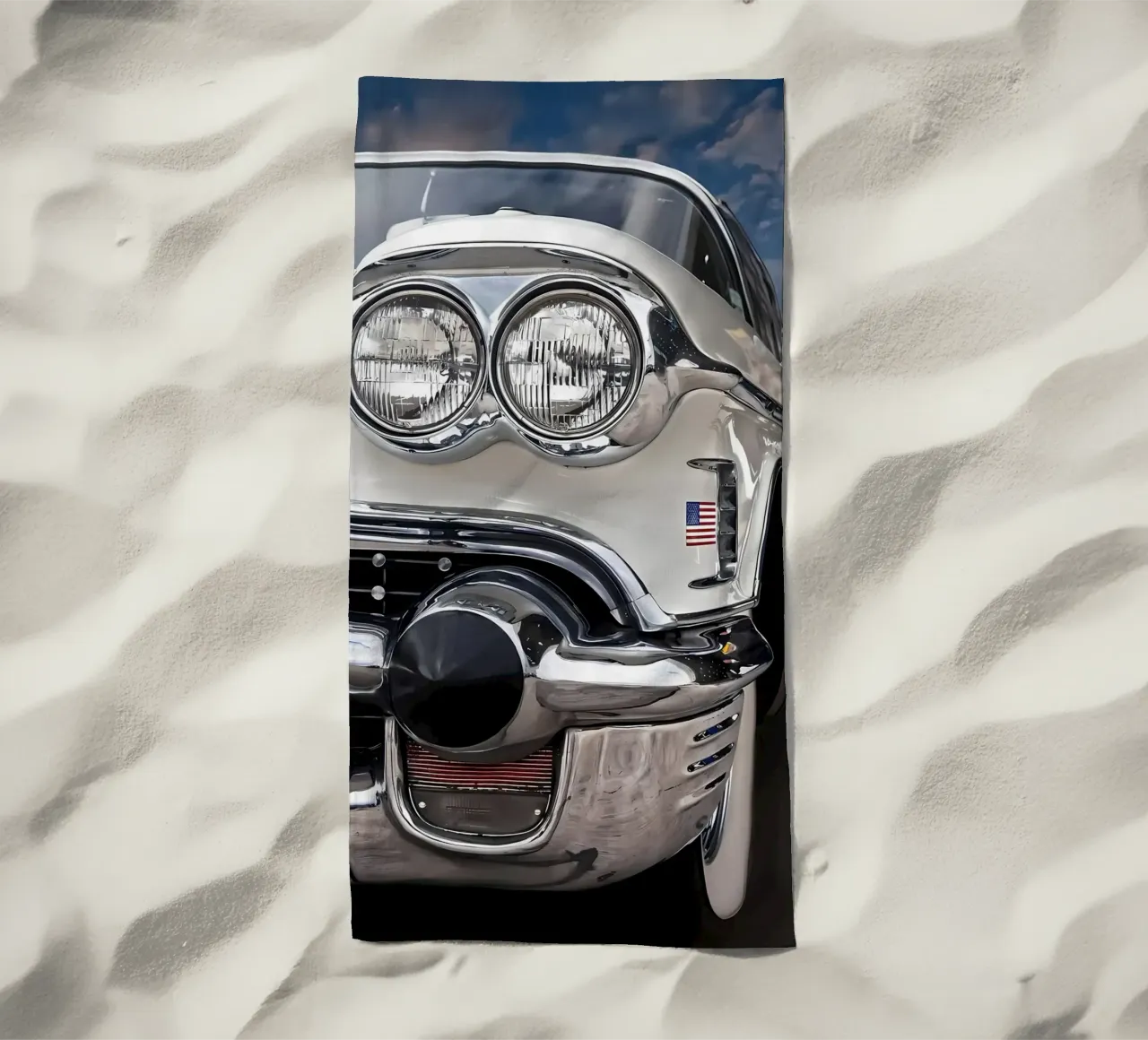 Auto d'epoca telo mare da Delaplane