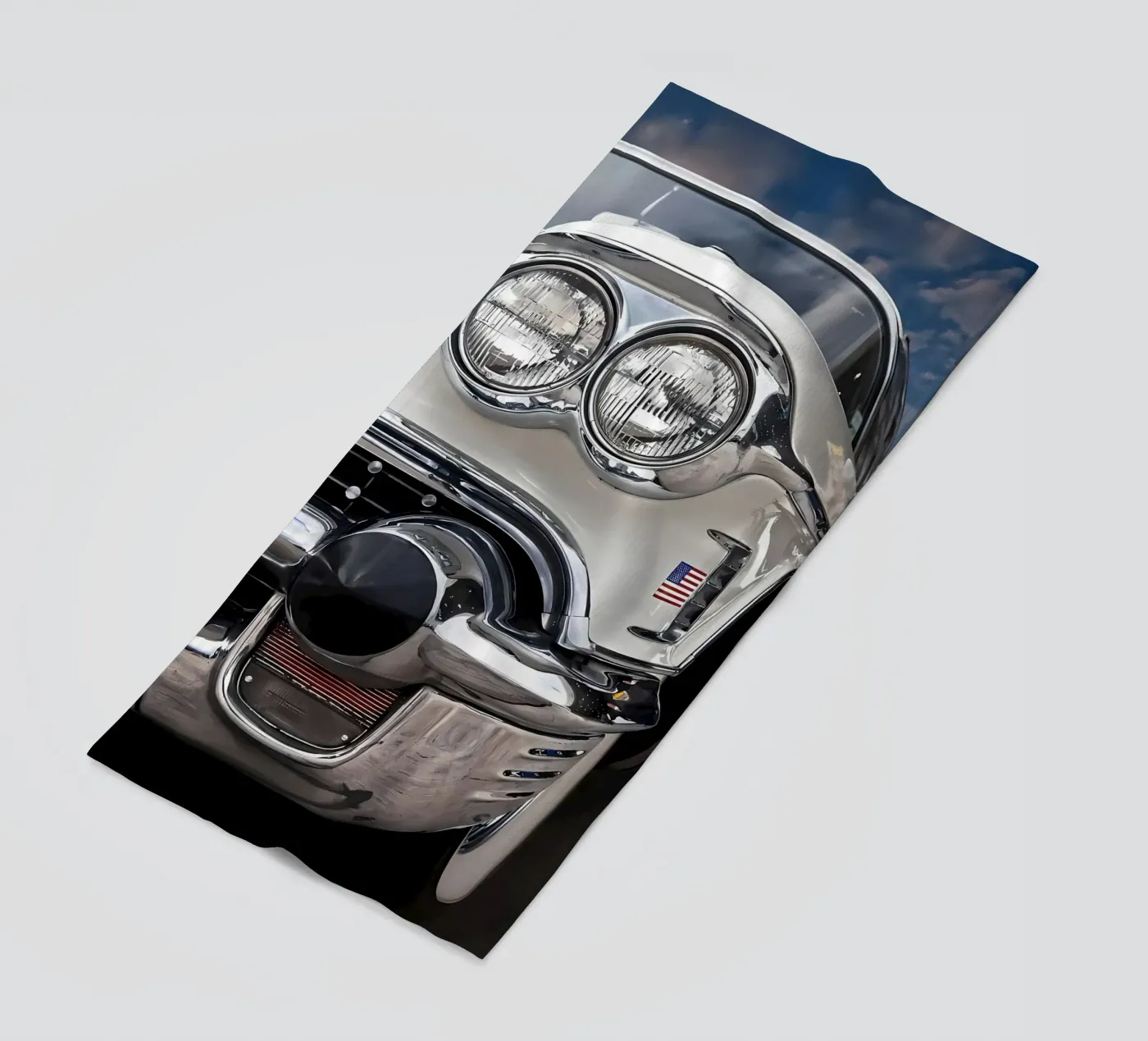 Klassieke auto strandhanddoek van Delaplane
