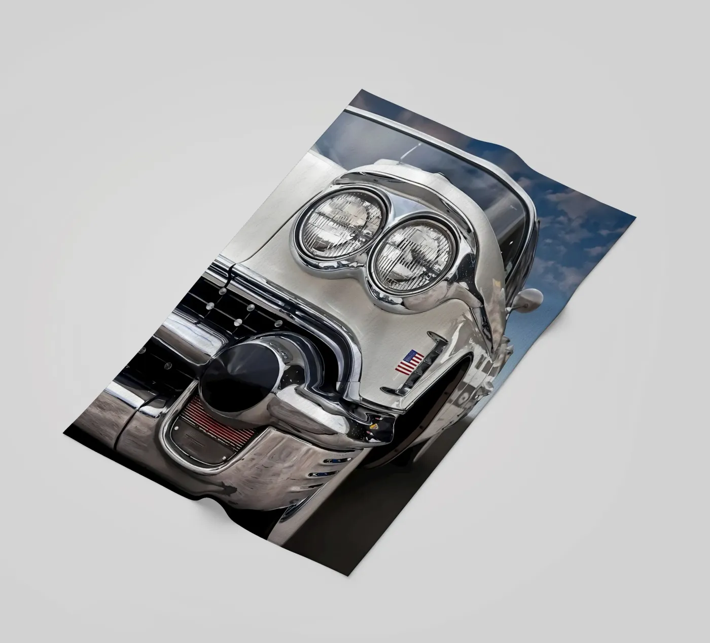 Klassieke auto strandhanddoek van Delaplane
