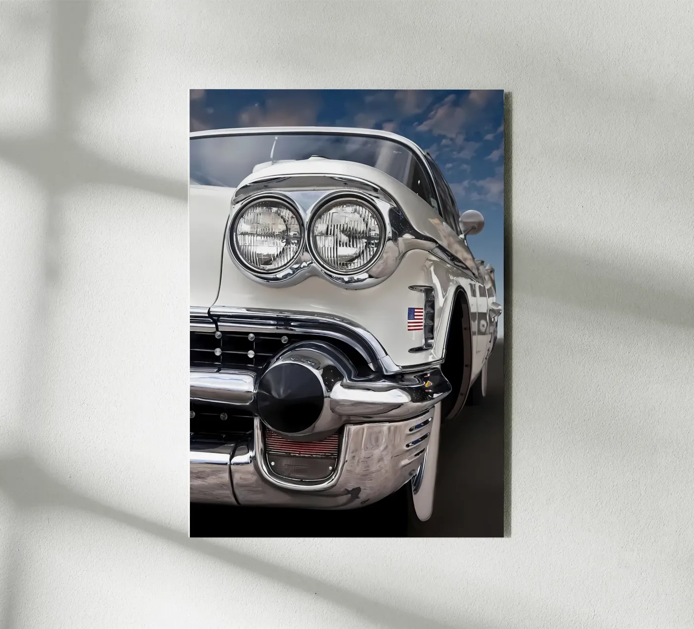 Vintage Classic Car forex plate by Delaplane