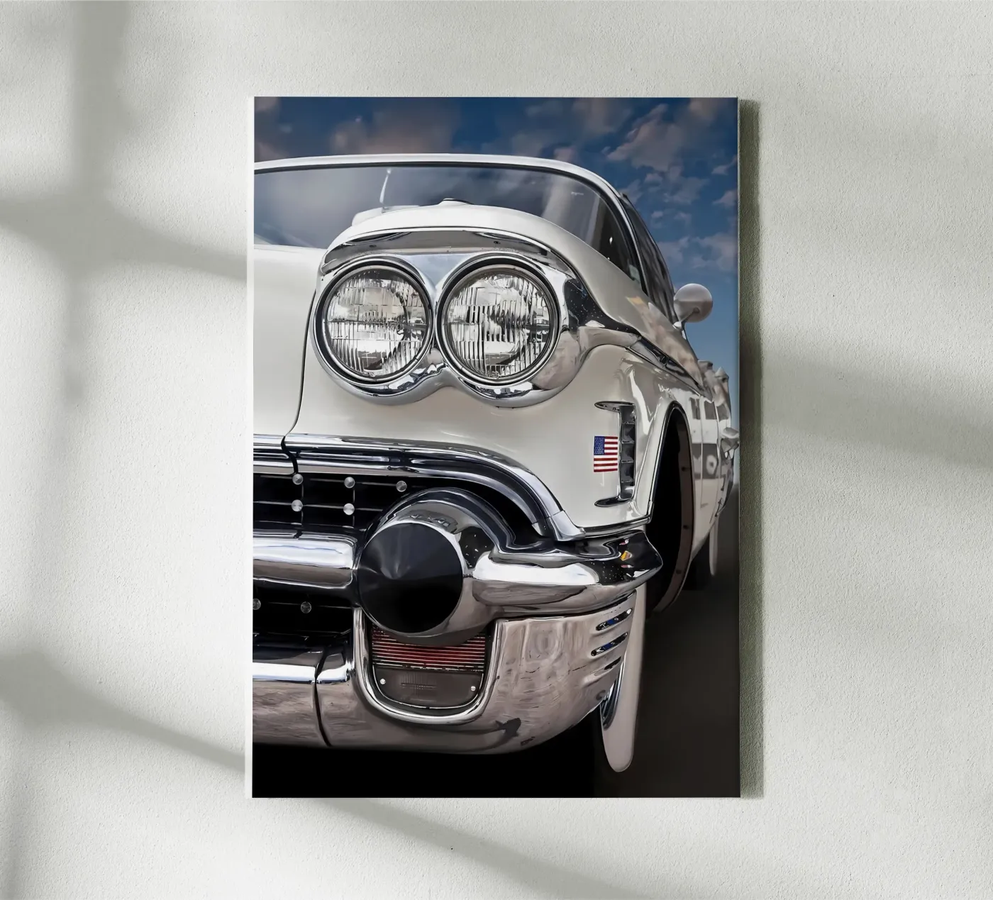 Vintage Classic Car Leinwand von Delaplane