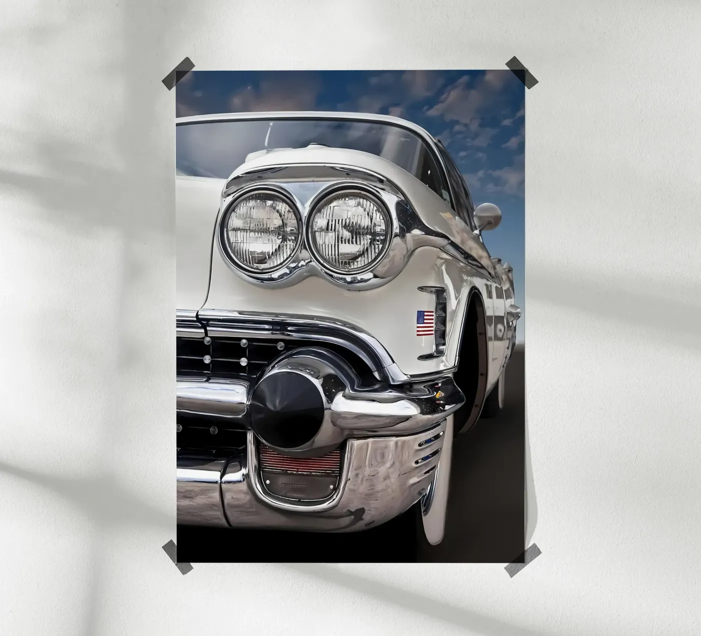 Vintage Classic Car Poster von Delaplane