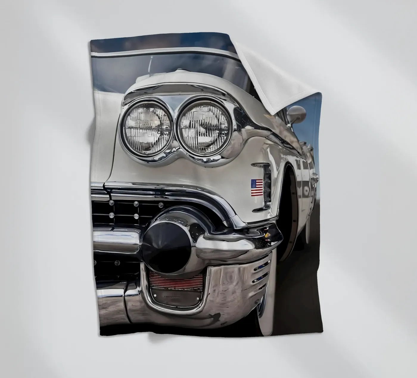 Oldtimer Oldtimer Fleecedecke von Delaplane