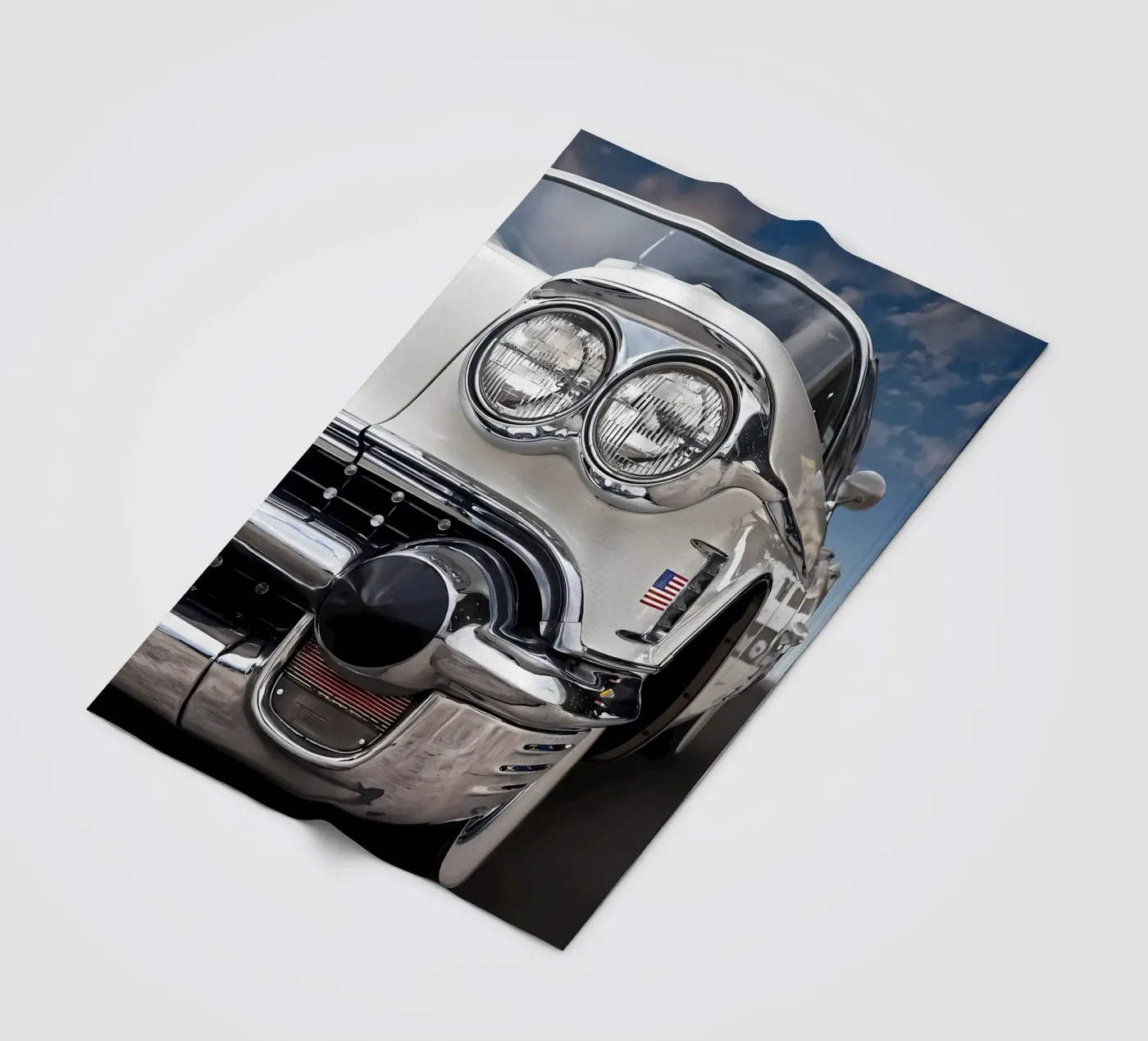 Oldtimer Oldtimer Fleecedecke von Delaplane