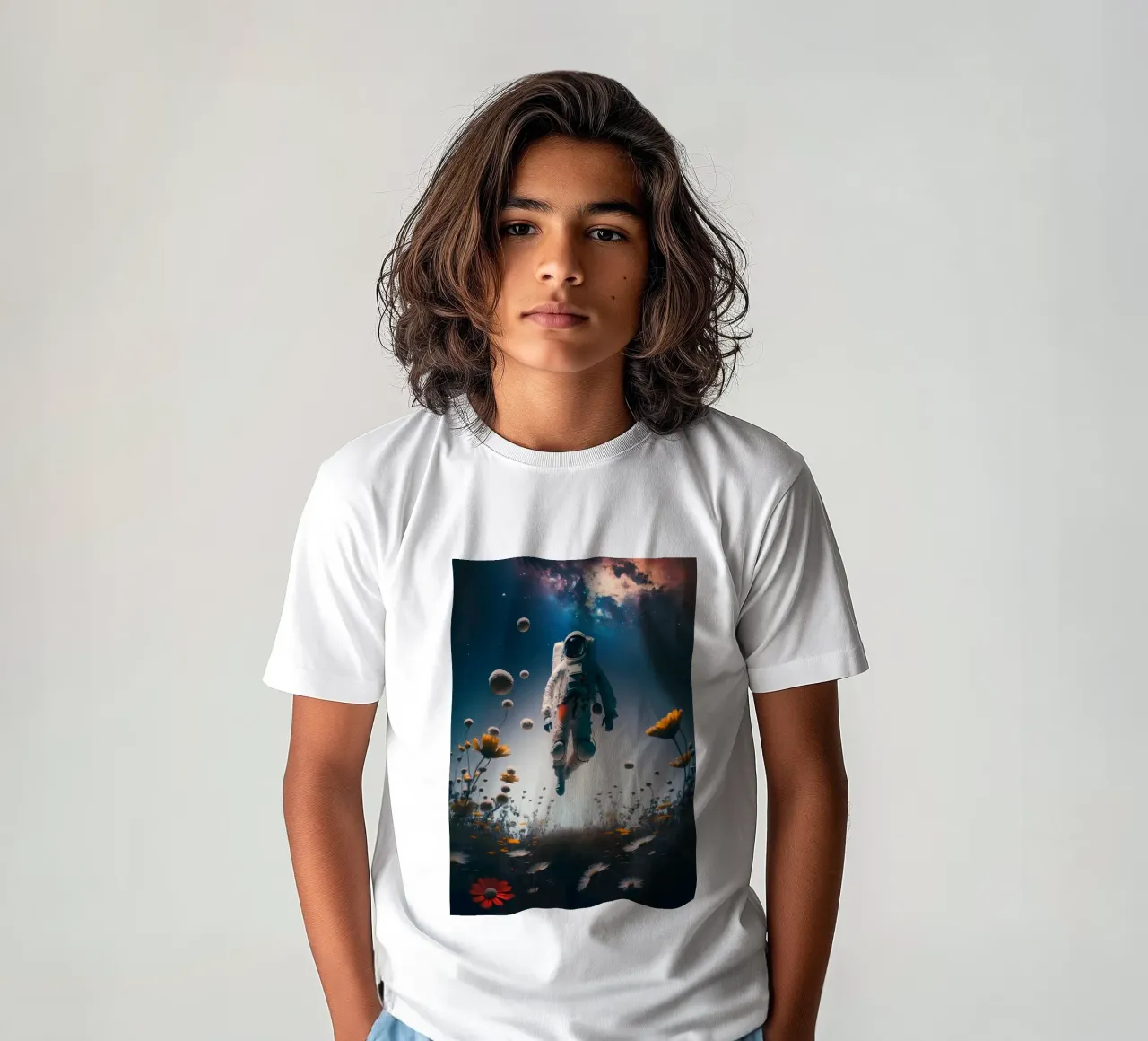 Space is Wild kids t-shirt by Mikesell