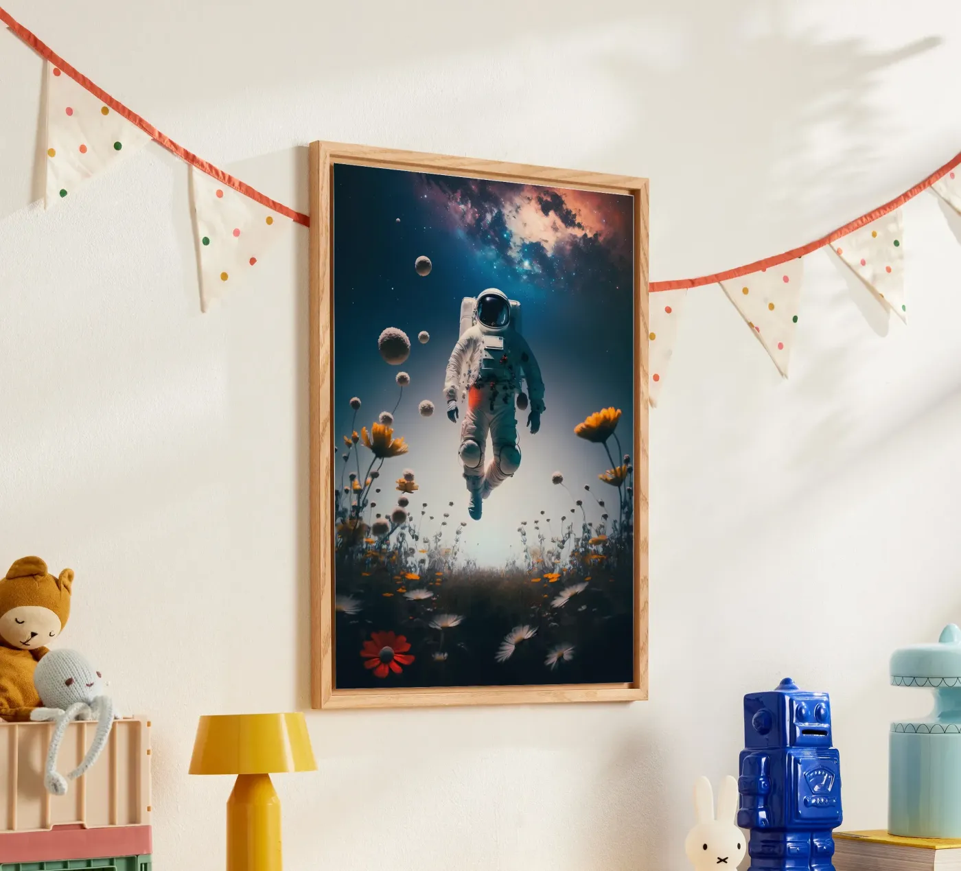 Der Weltraum ist wild Acryl-Glas von Mikesell