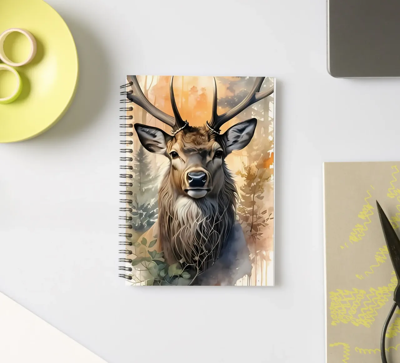 Minimalist Poster 164 spiral notebook by Kadynce