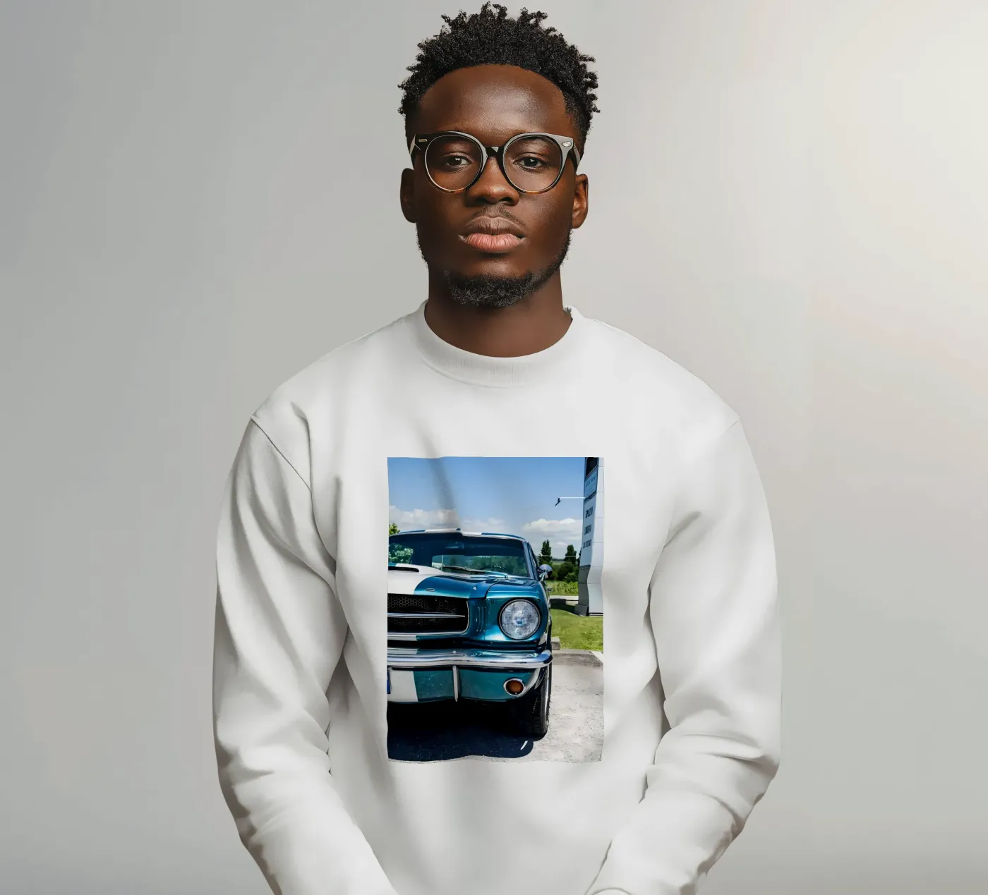 Vintage Classic Car Sweatshirt von Delaplane