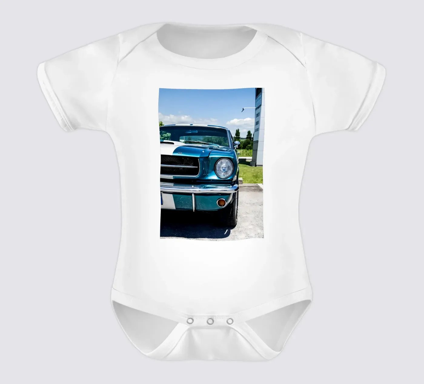 Oldtimer Oldtimer Kurzarm Babybody von Delaplane