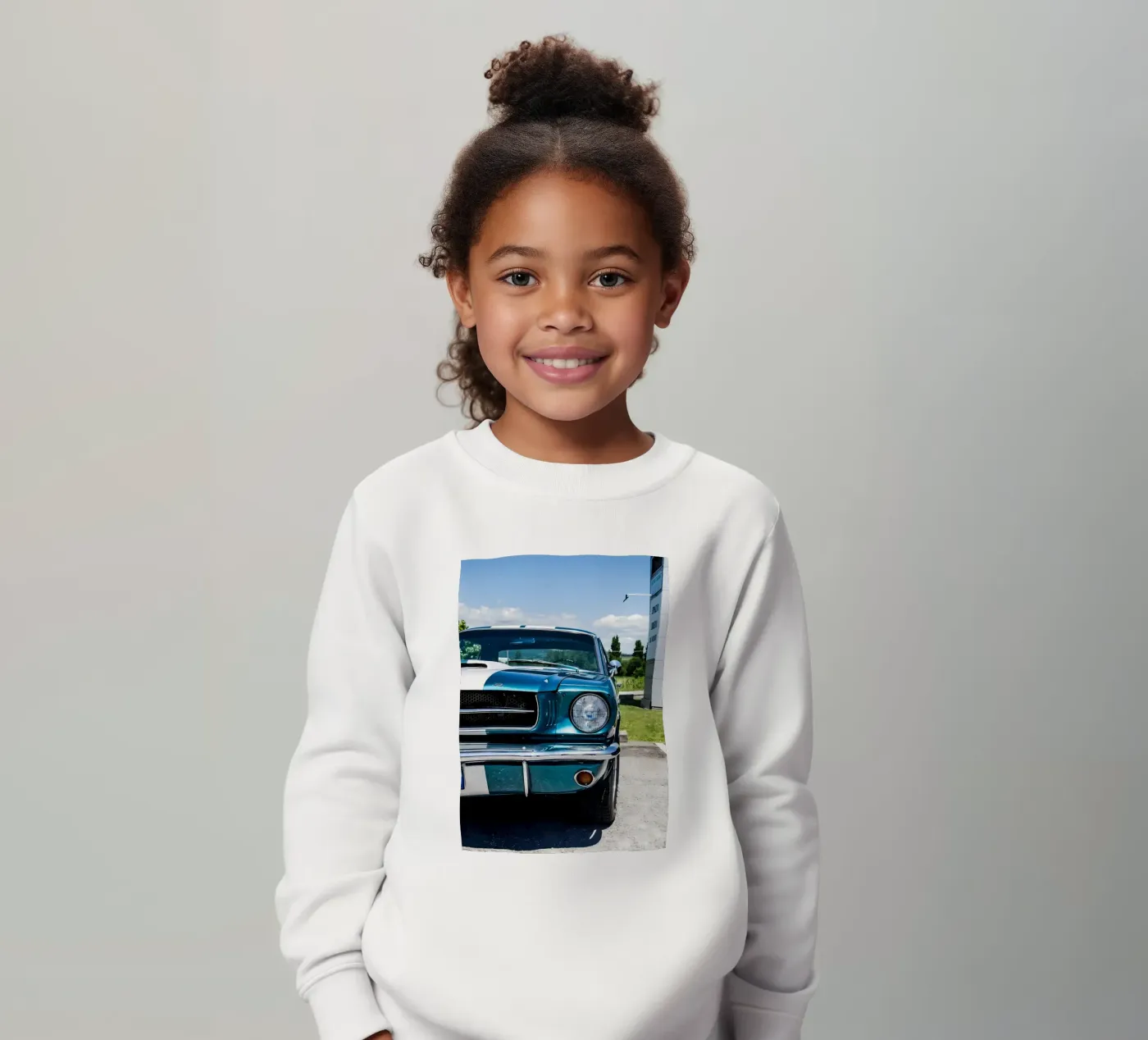 Vintage Classic Car kids sweatshirt by Delaplane