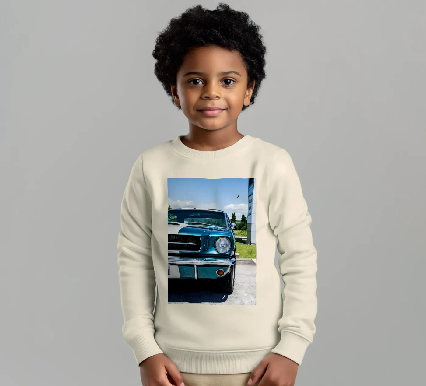 Vintage Classic Car kids sweatshirt by Delaplane
