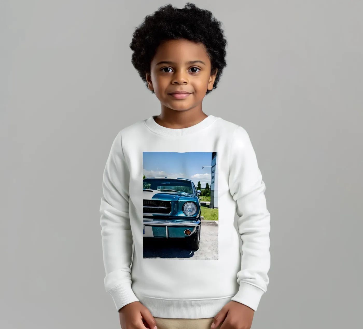 Vintage Classic Car kids sweatshirt by Delaplane