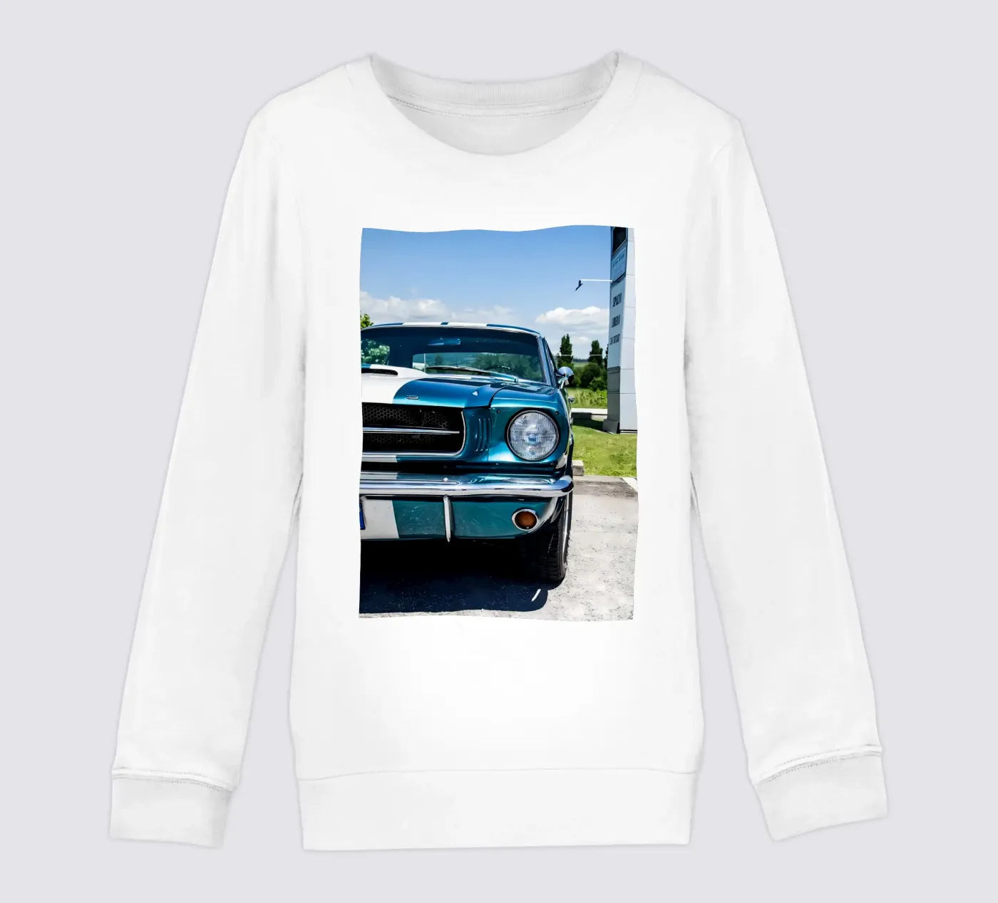 Vintage Classic Car kids sweatshirt by Delaplane