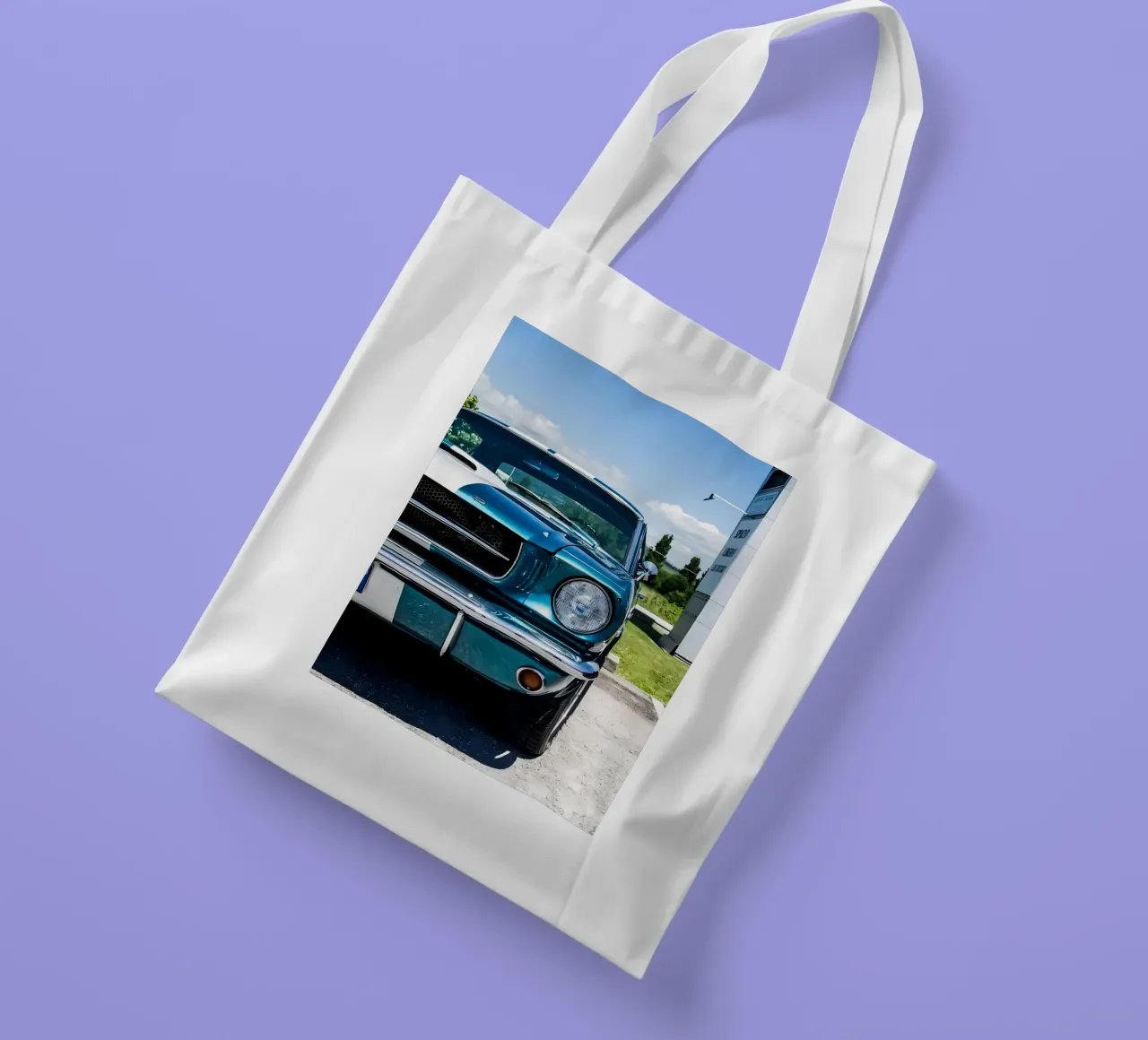 Oldtimer Oldtimer Jutebeutel von Delaplane