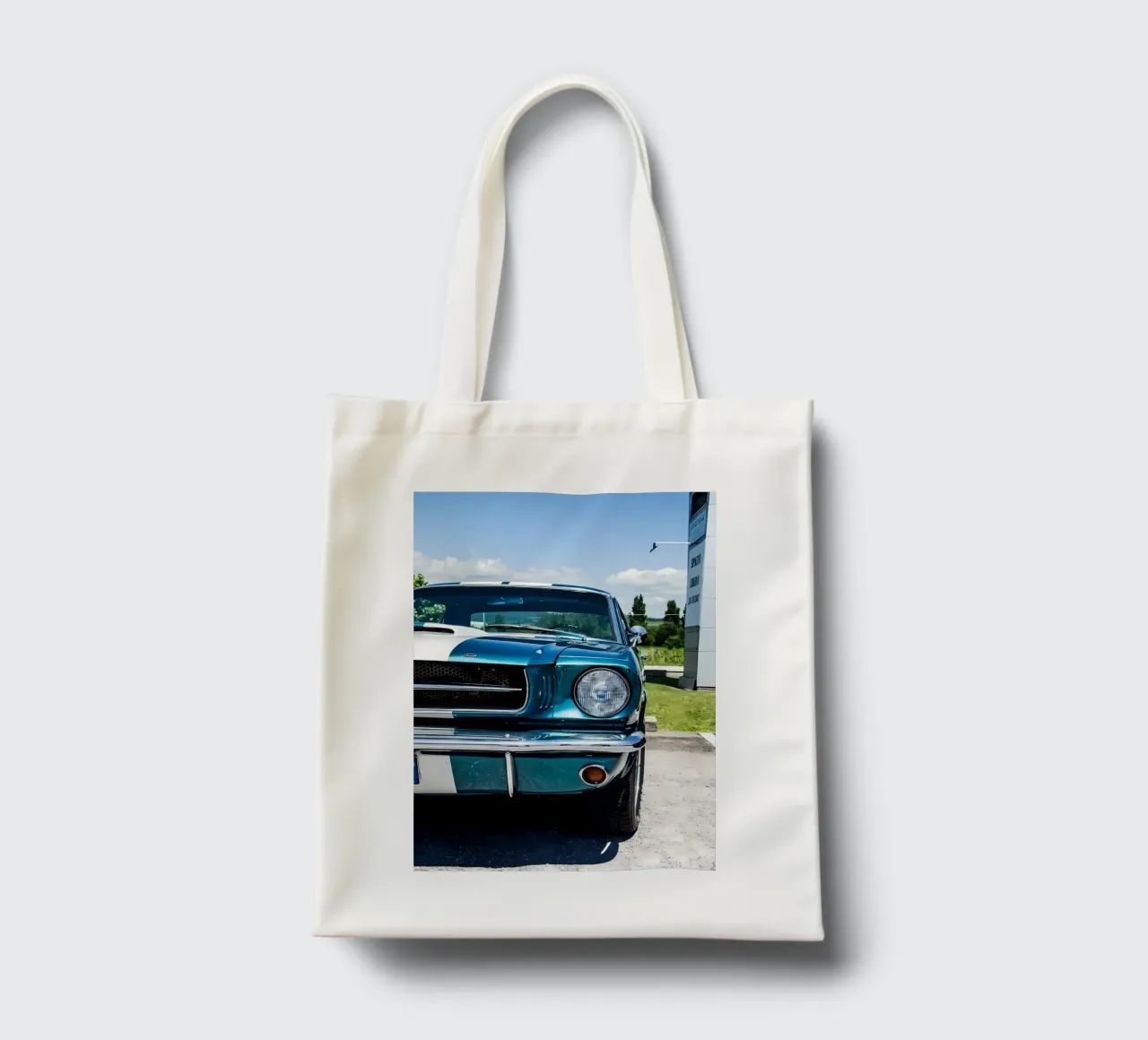 Oldtimer Oldtimer Jutebeutel von Delaplane