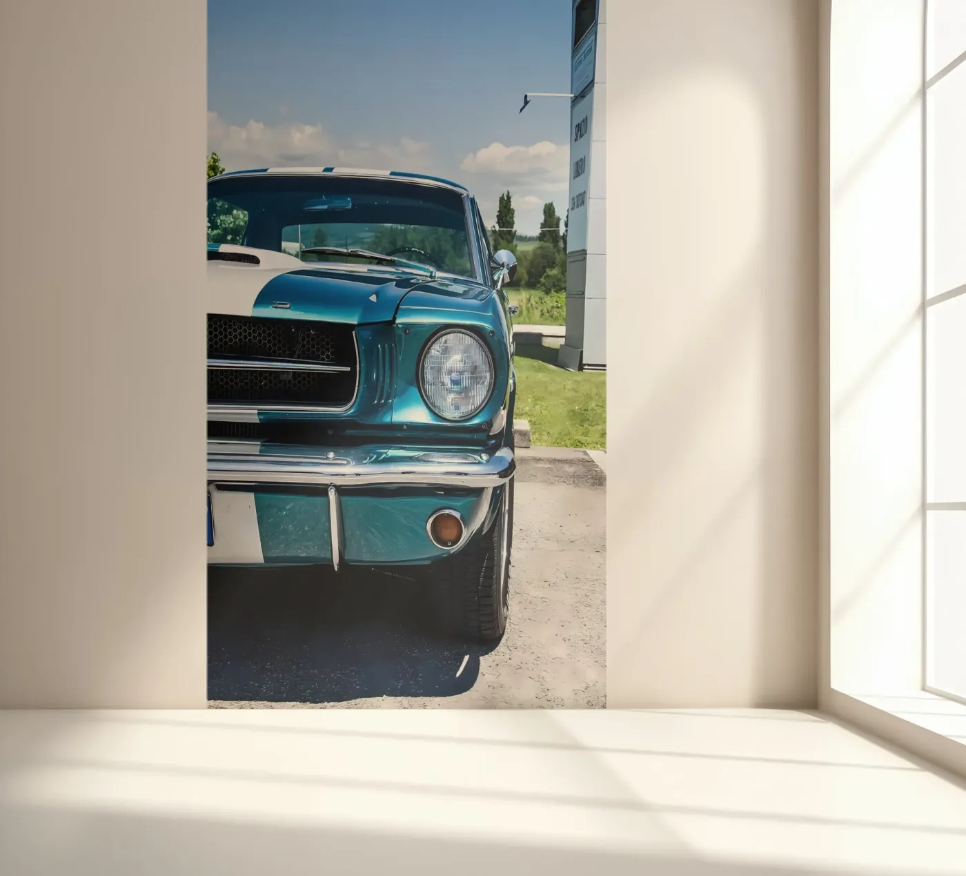 Oldtimer Oldtimer Fototapete von Delaplane