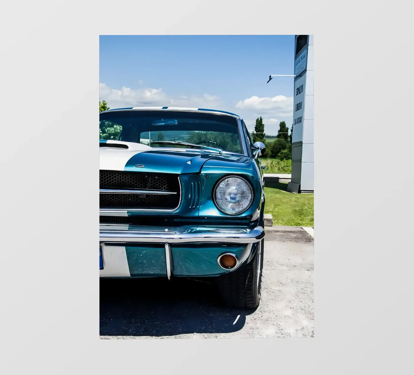 Oldtimer Oldtimer Fototapete von Delaplane