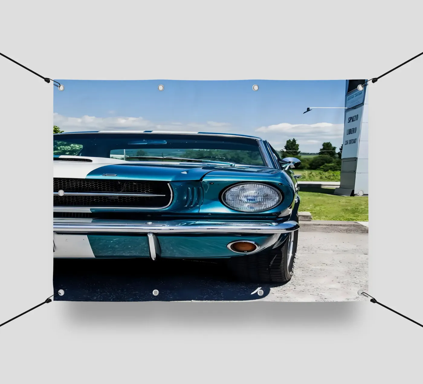 Oldtimer Oldtimer PVC Plane von Delaplane