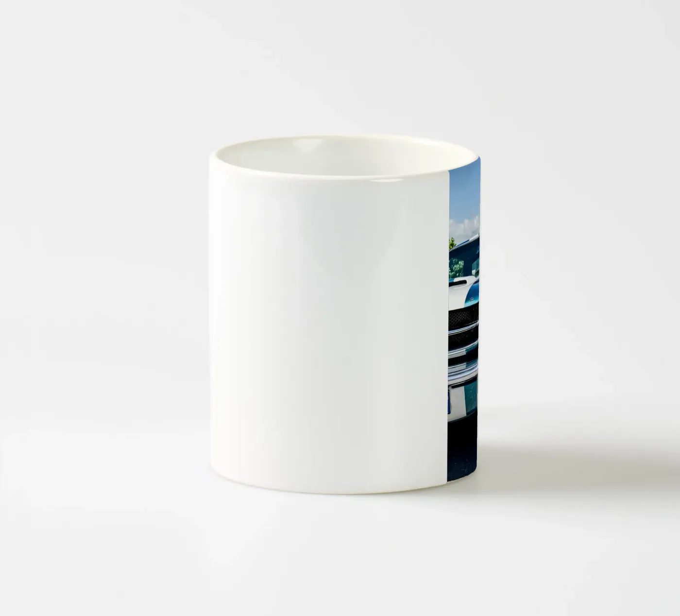 Vintage Classic Car Keramik Tasse von Delaplane