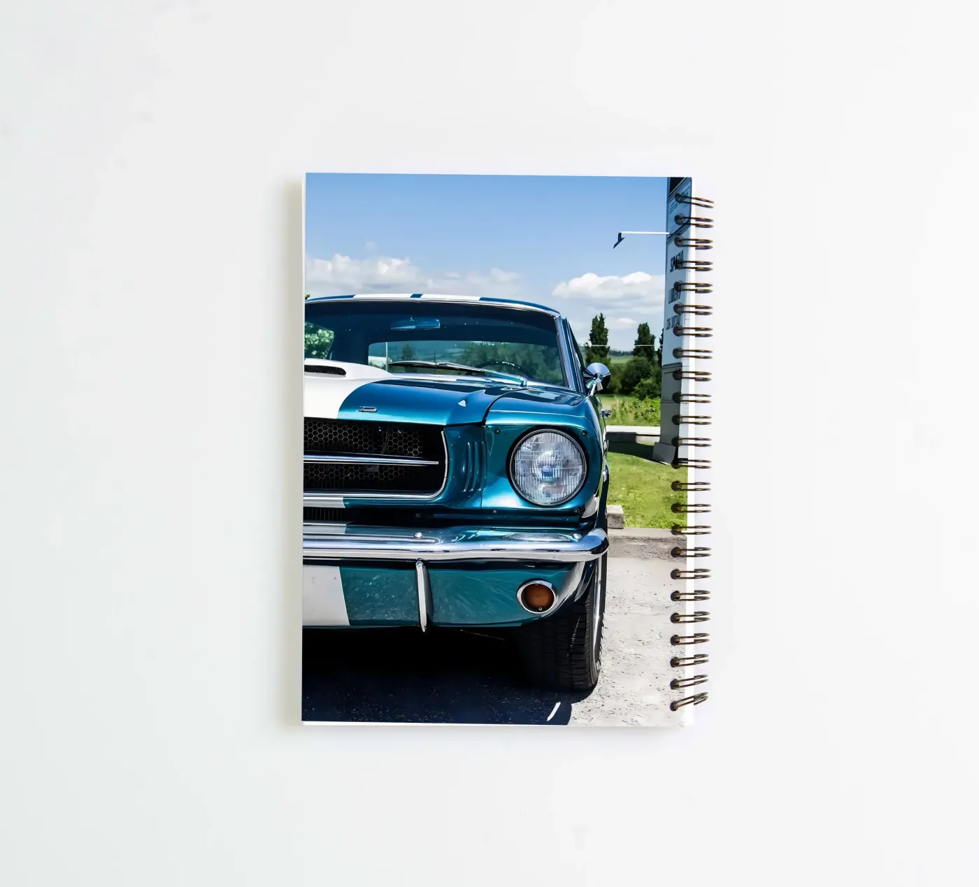 Voiture de collection carnet à spirale de Delaplane