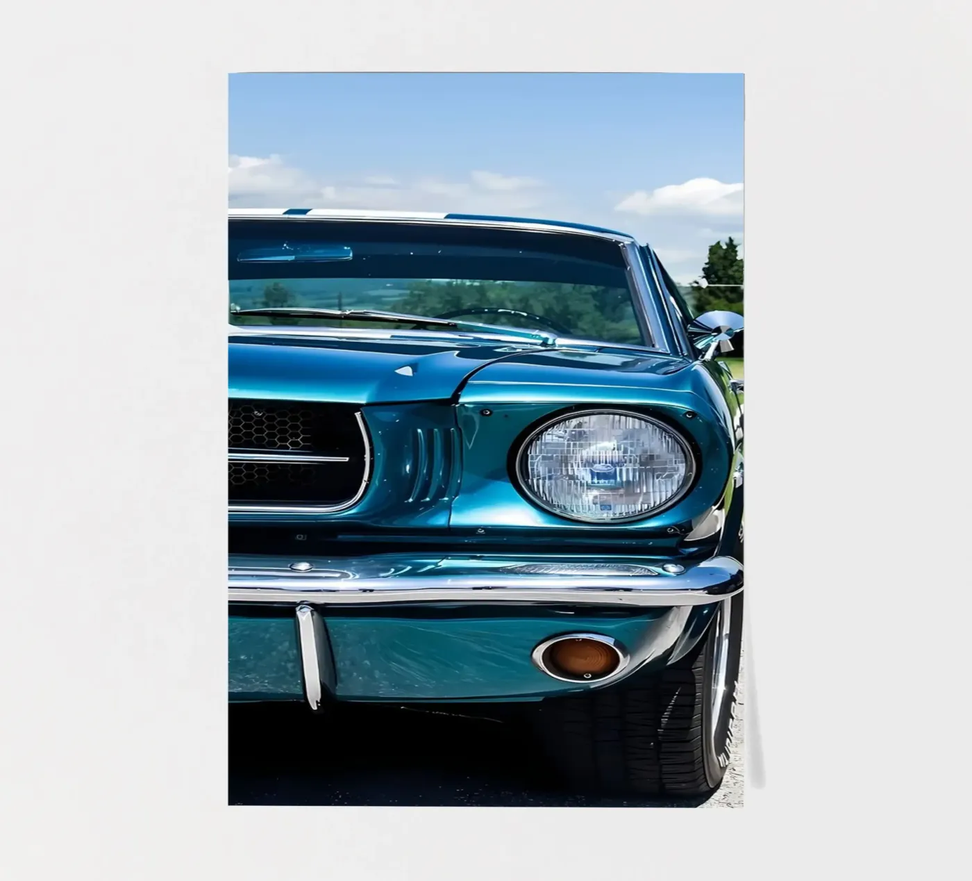 Vintage Classic Car Stickerbogen von Delaplane