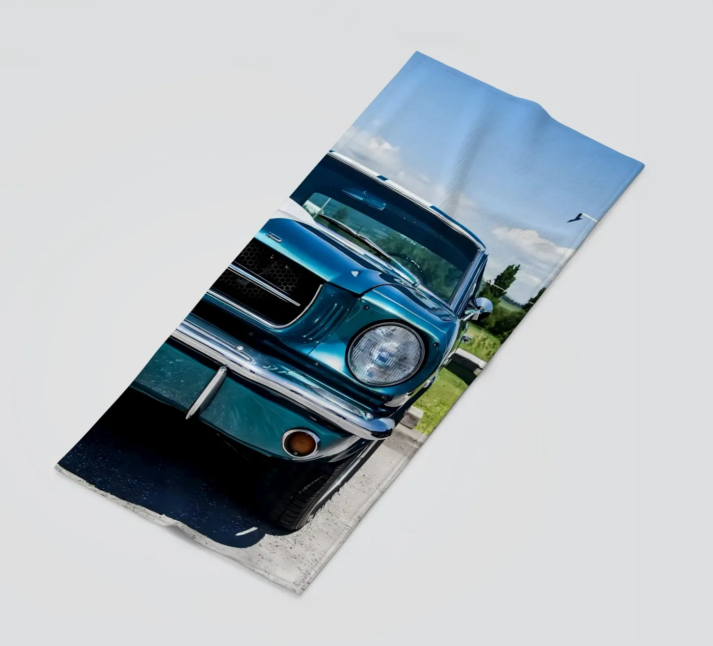 Oldtimer Oldtimer Strandtuch von Delaplane