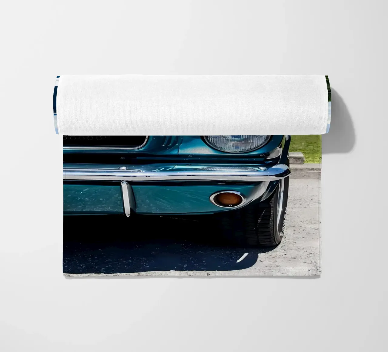 Oldtimer Oldtimer Strandtuch von Delaplane