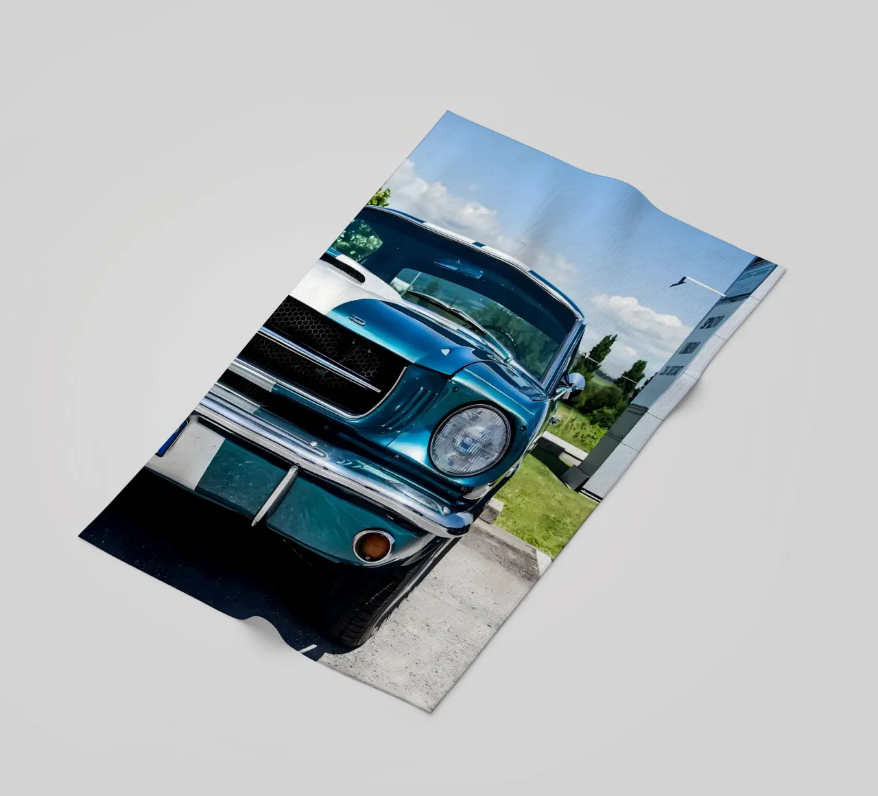 Oldtimer Oldtimer Strandtuch von Delaplane