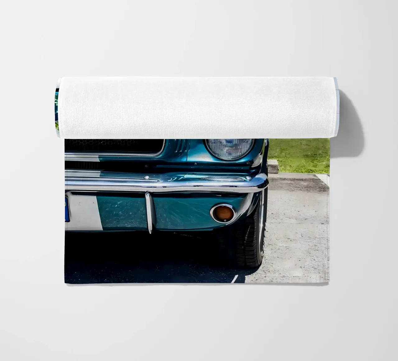 Oldtimer Oldtimer Strandtuch von Delaplane