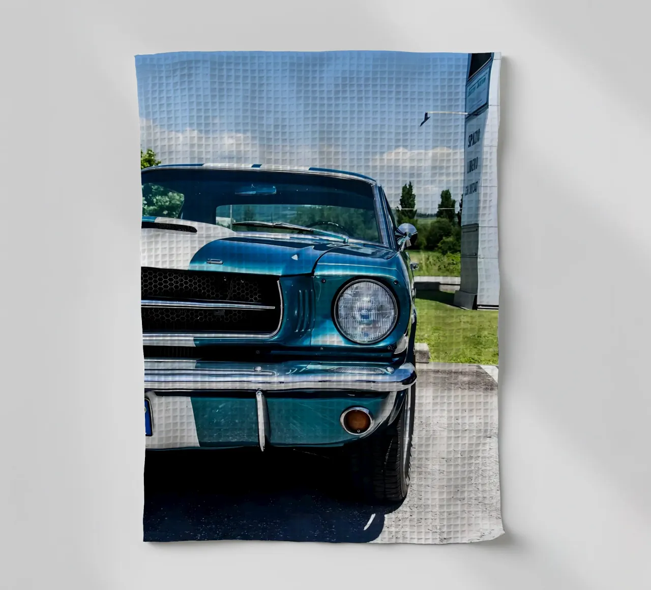 Oldtimer Oldtimer Geschirrtuch von Delaplane