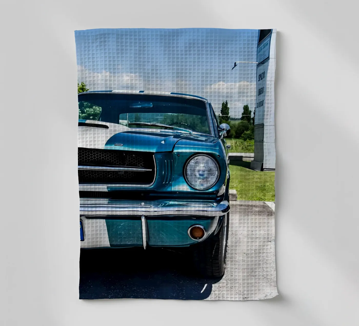 Oldtimer Oldtimer Geschirrtuch von Delaplane