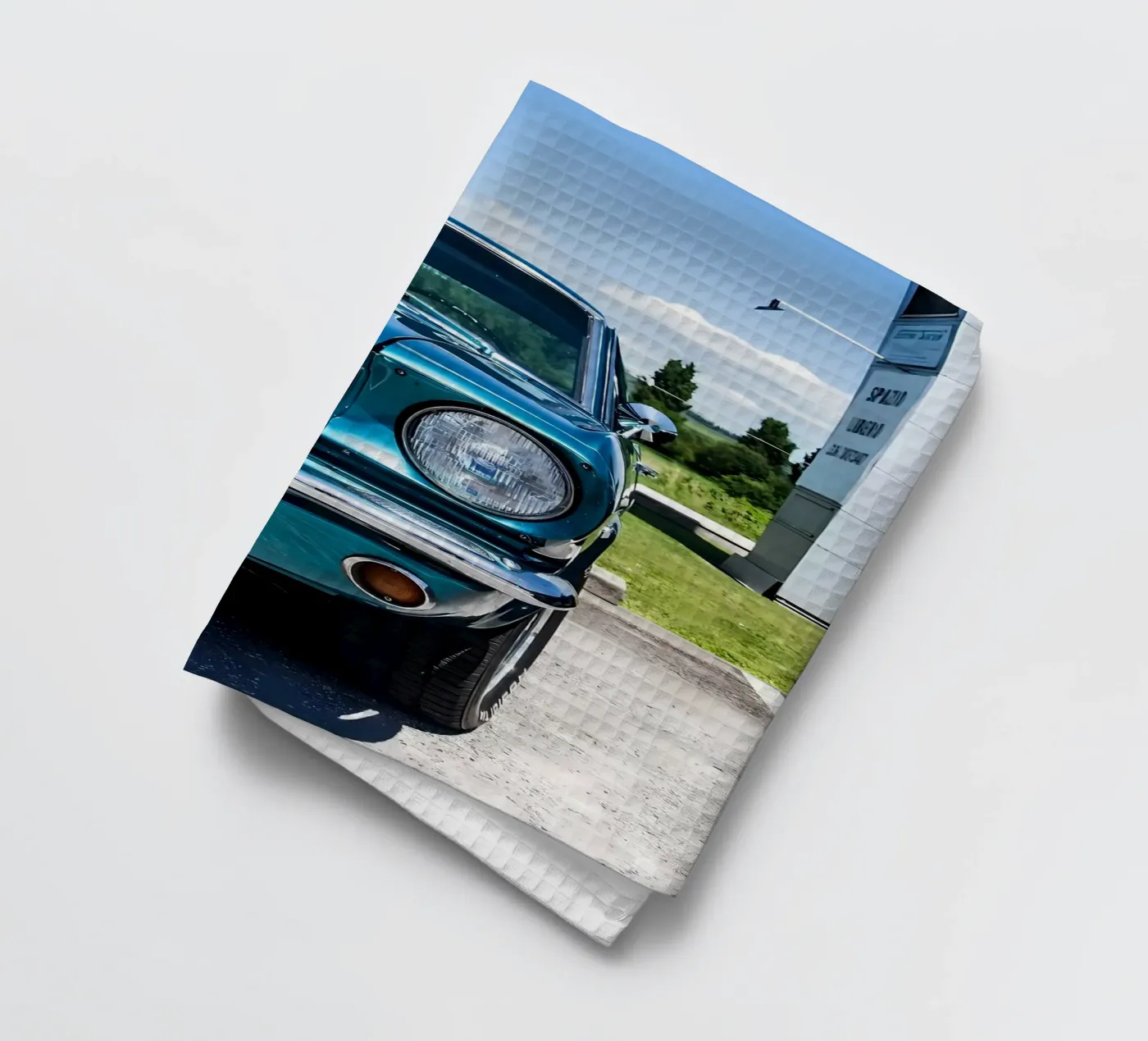 Oldtimer Oldtimer Geschirrtuch von Delaplane