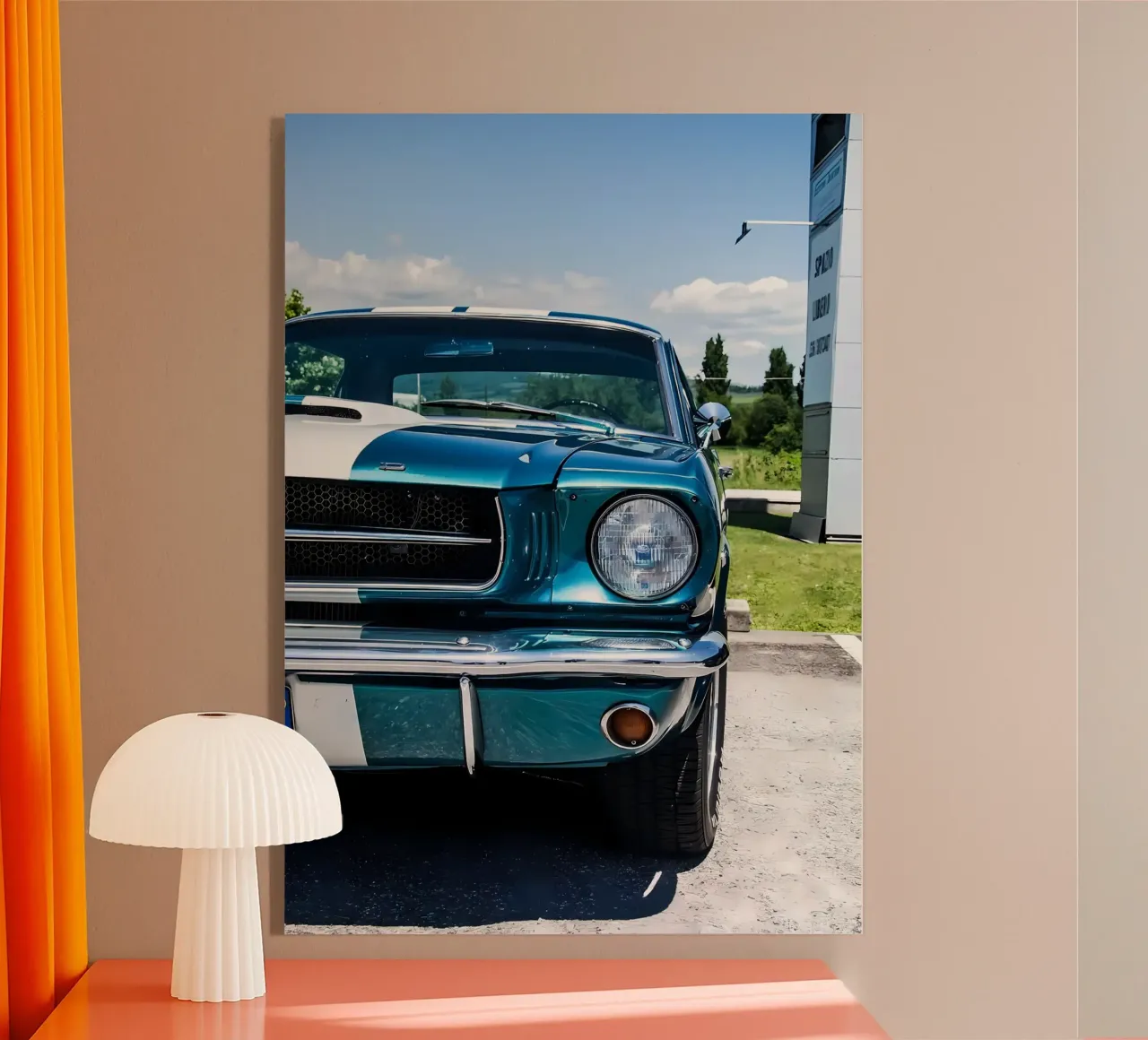 Auto d'epoca plexiglass da Delaplane