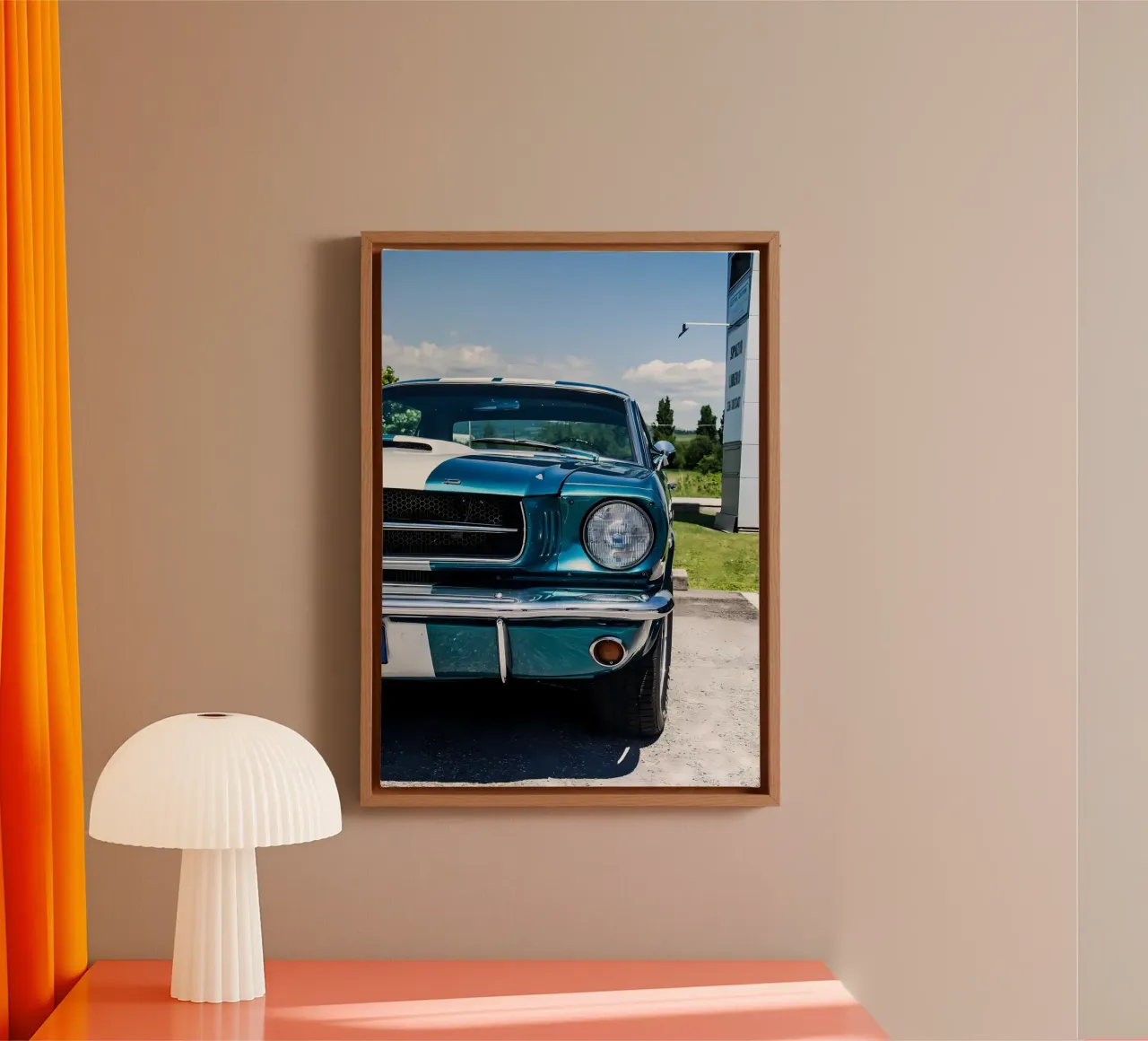 Oldtimer Oldtimer Leinwand von Delaplane