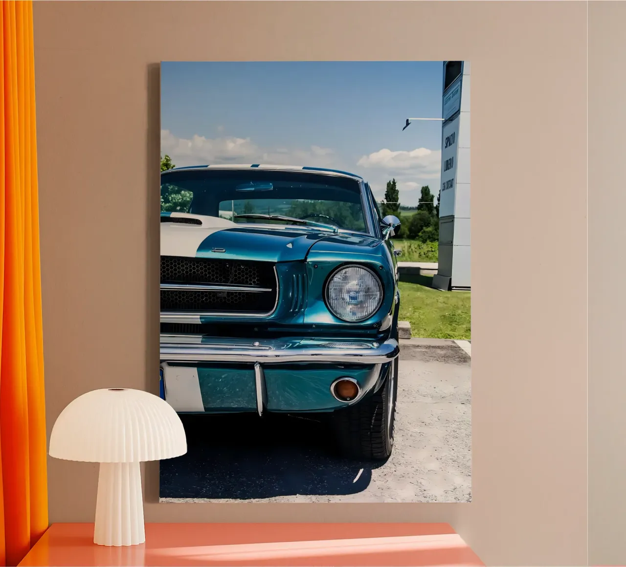 Oldtimer Oldtimer Leinwand von Delaplane