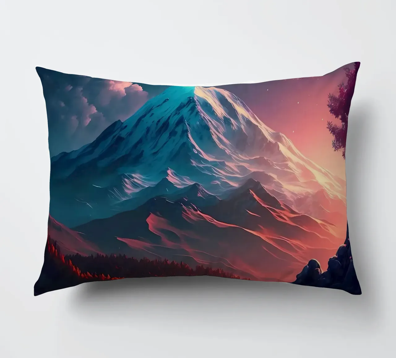 Paesaggio fantasy cuscino da Mikesell