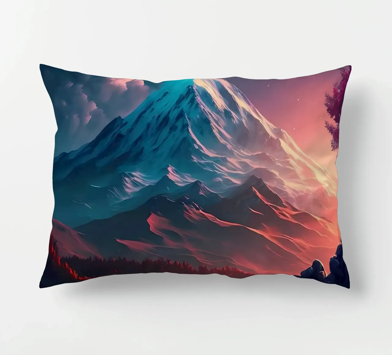 Paesaggio fantasy cuscino da Mikesell