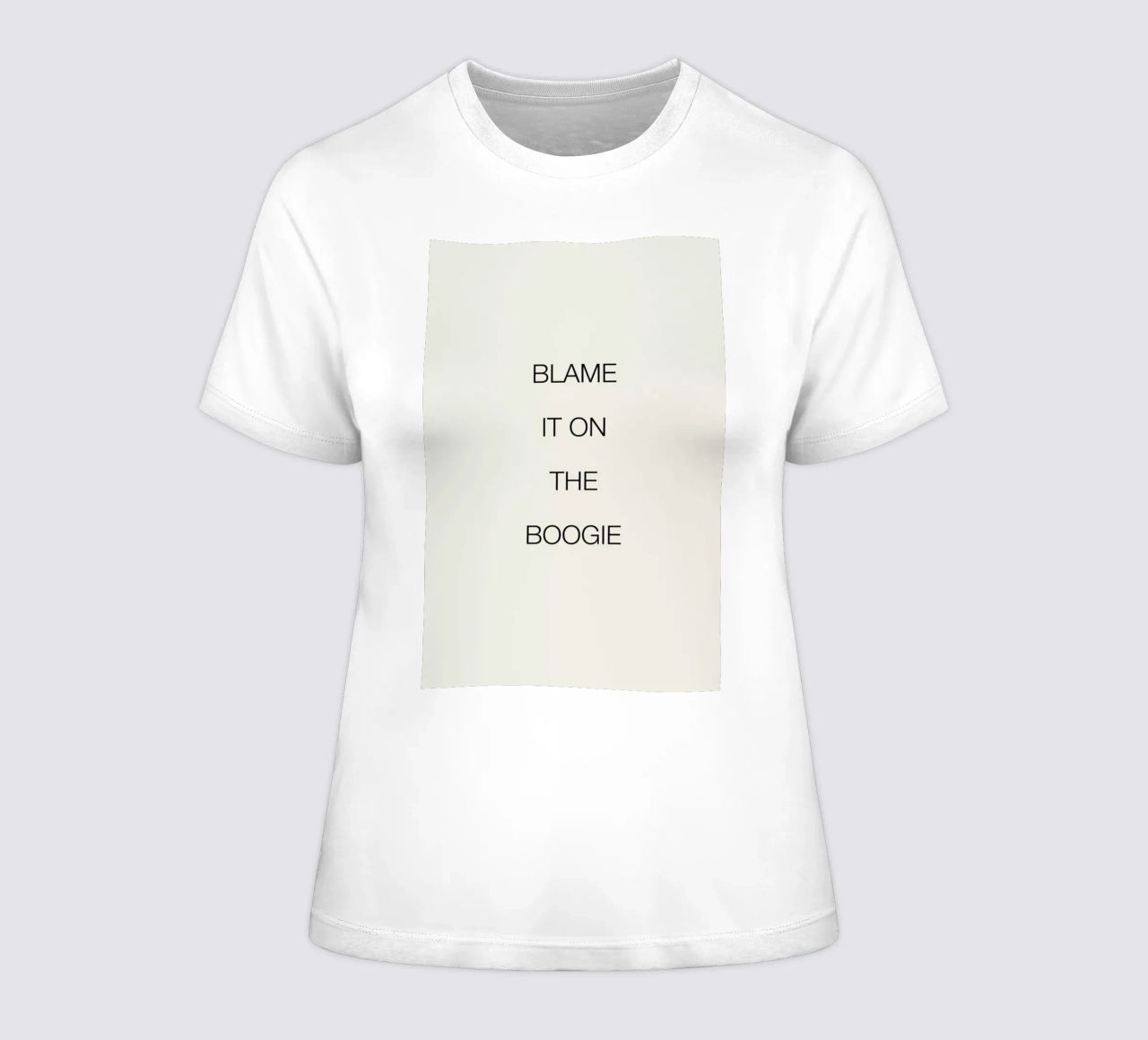 Blame It on the Boogie t-shirt da donna da Studio One