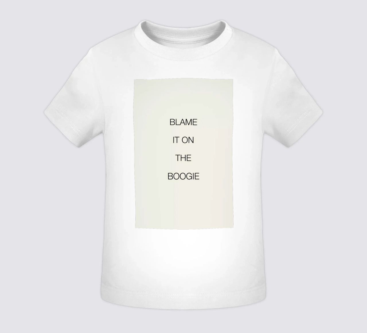 Blame It on the Boogie maglietta neonato da Studio One