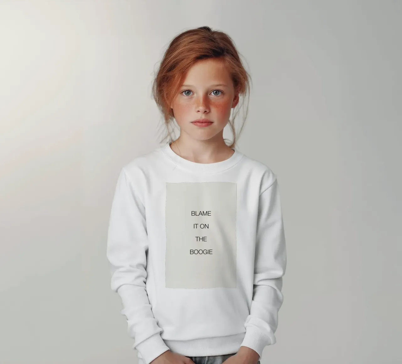 Blame It on the Boogie Kinder Sweatshirt von Studio One