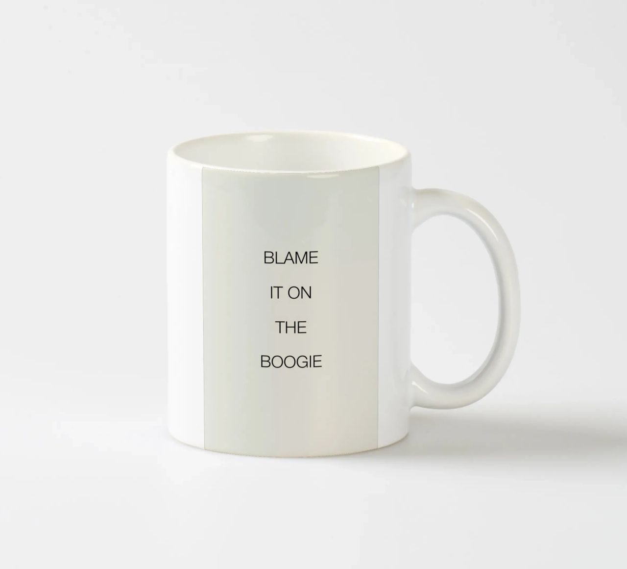 Blame It on the Boogie tazza in ceramica da Studio One
