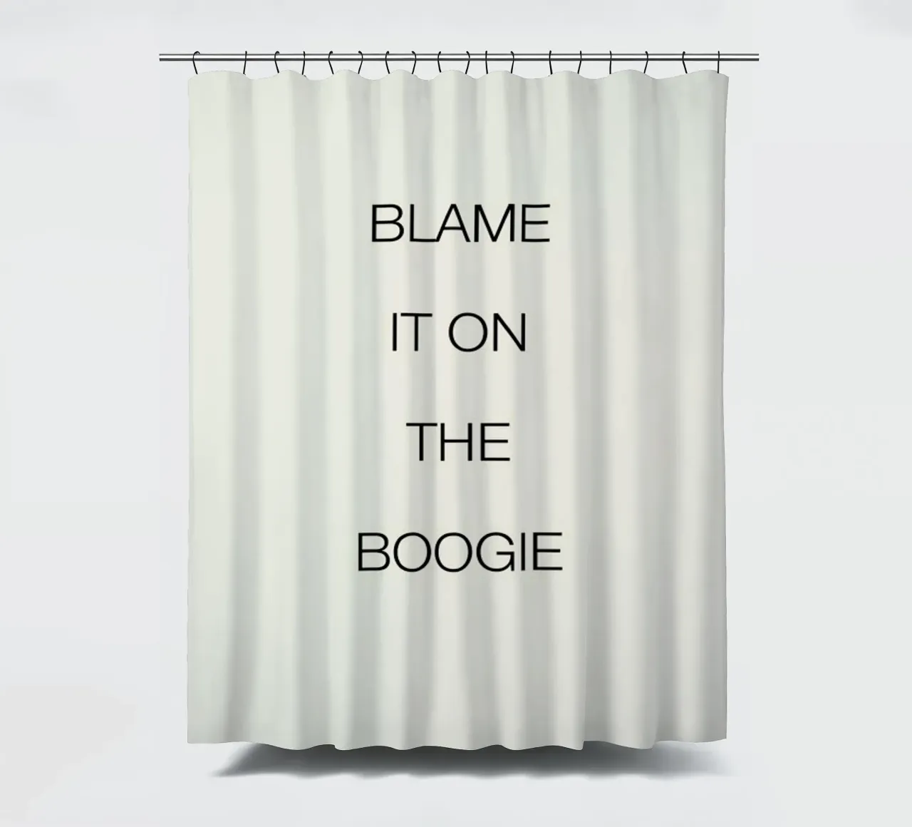 Blame It on the Boogie Duschvorhang von Studio One