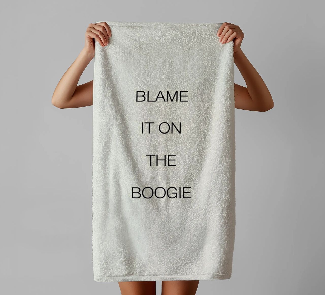Blame It on the Boogie asciugamano da bagno da Studio One
