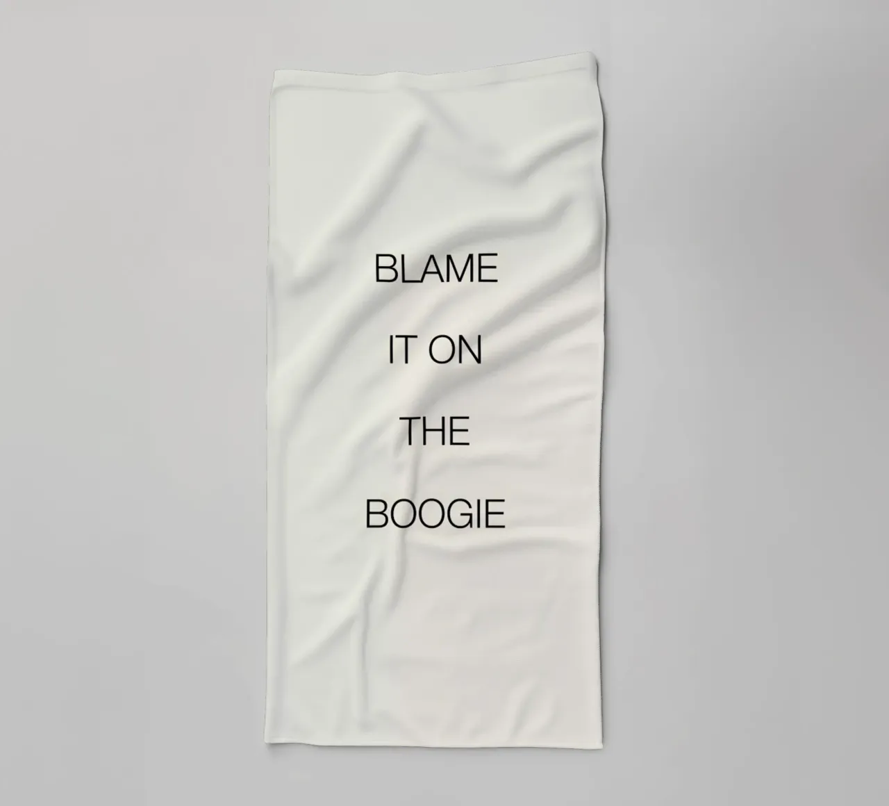 Blame It on the Boogie serviette de bain de Studio One