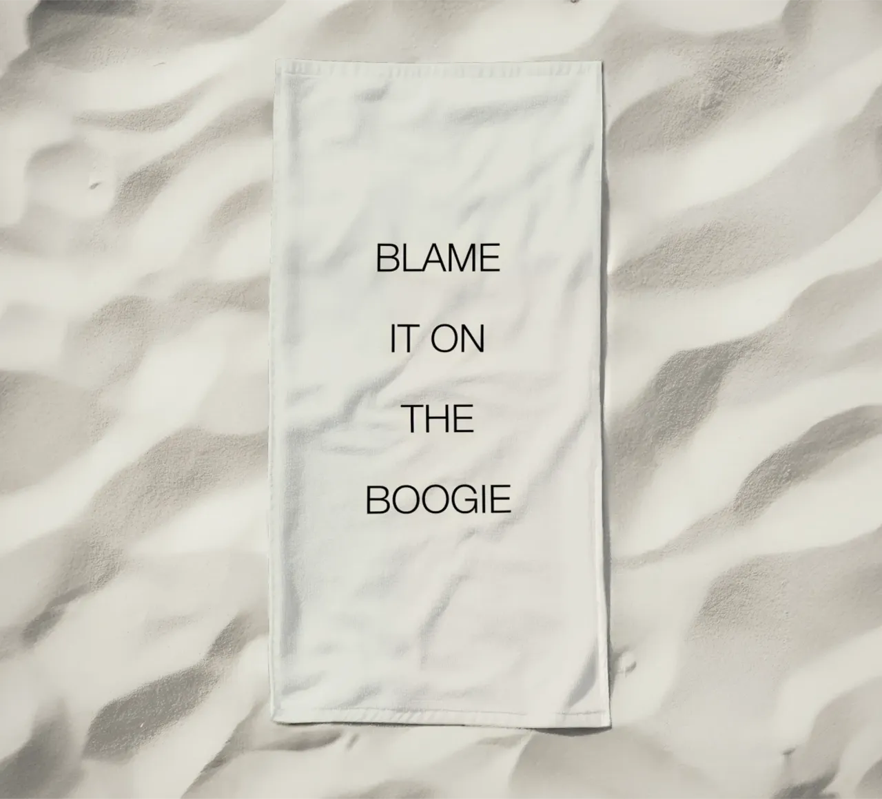 Blame It on the Boogie serviette de plage de Studio One