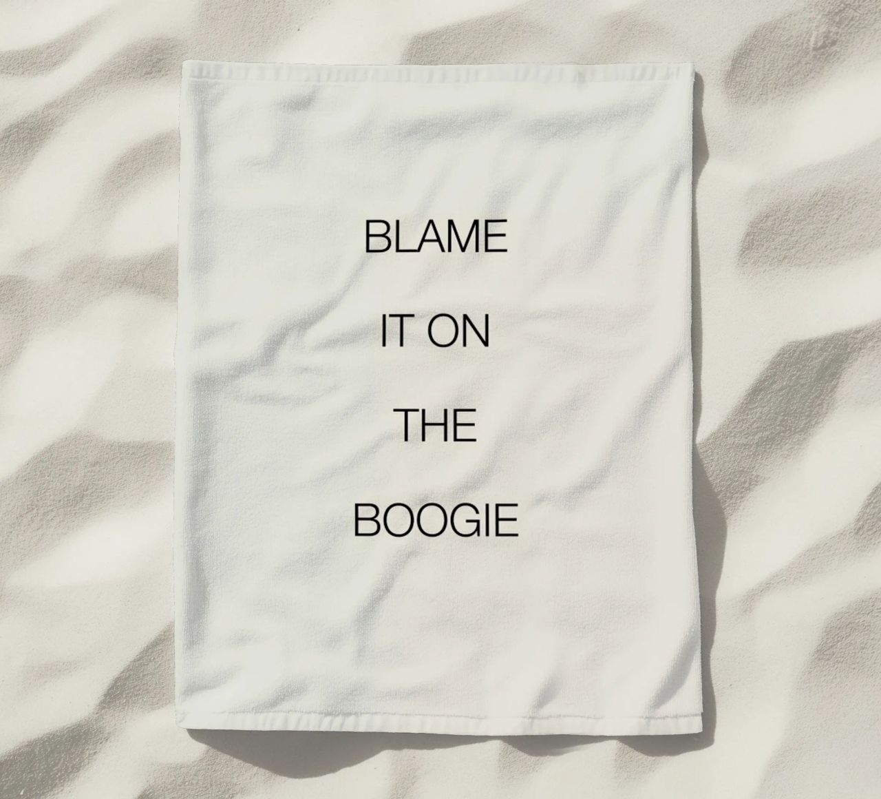 Blame It on the Boogie telo mare da Studio One