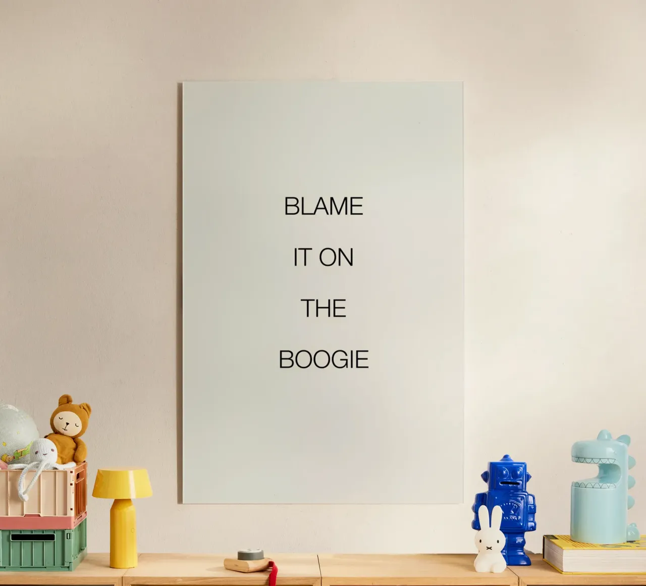 Blame It on the Boogie plexiglass da Studio One