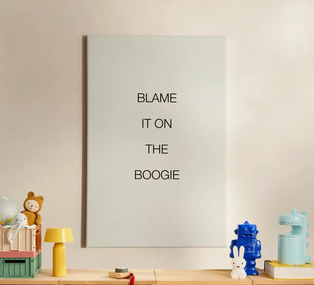 Blame It on the Boogie canvas van Studio One