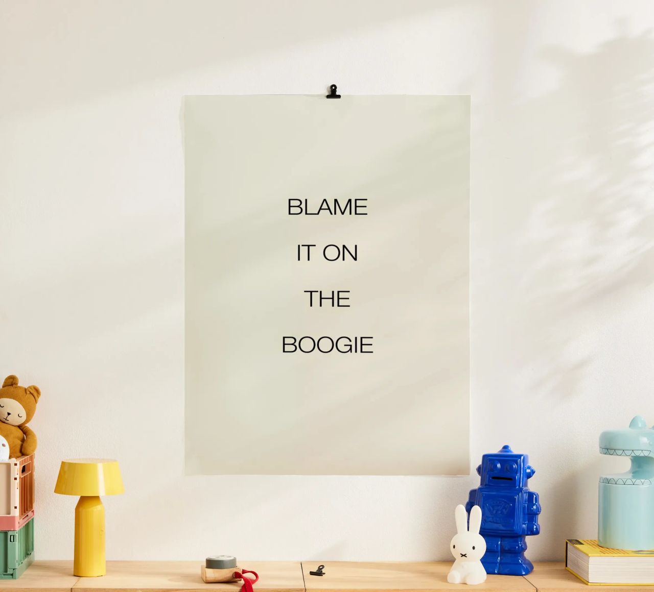 Blame It on the Boogie poster da Studio One